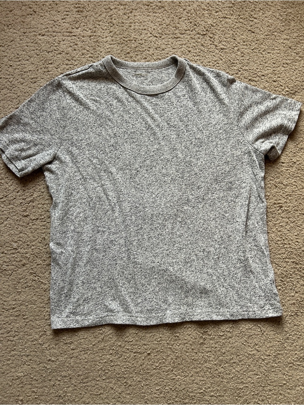 Light Gray Heathered Old Navy Knit Tee